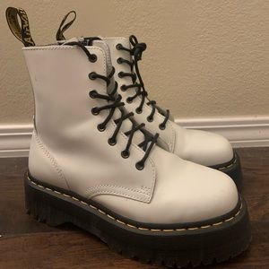 Dr. Martin white boots. Size 9. 130 OBO
